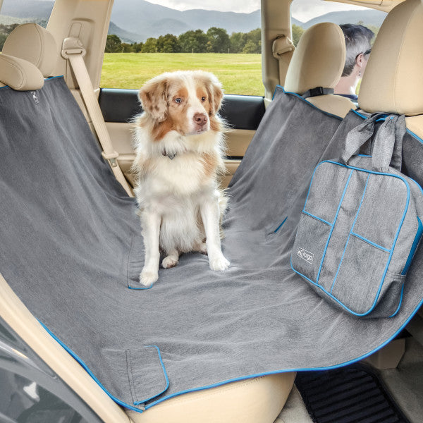 Housse pour sièges de voiture style hamac Heather, gris charbon