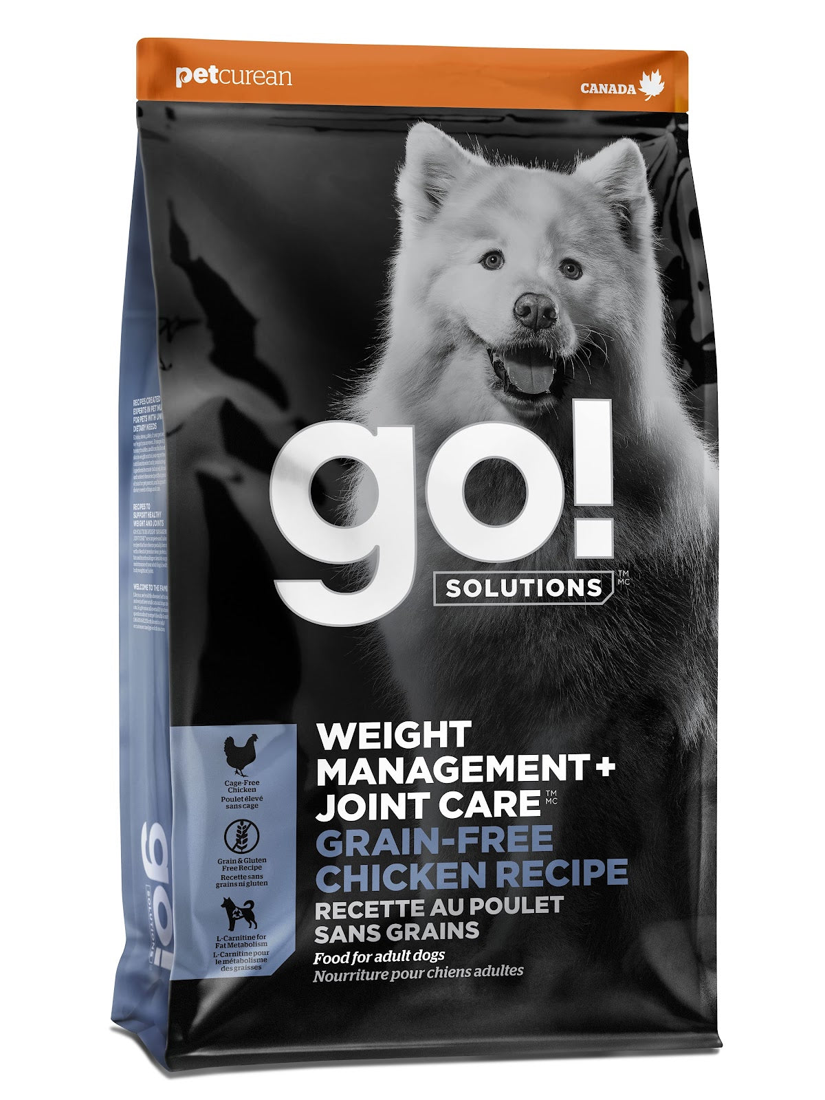 Nourriture sèche Go! Solutions Contrôle du poids + articulations pour chien