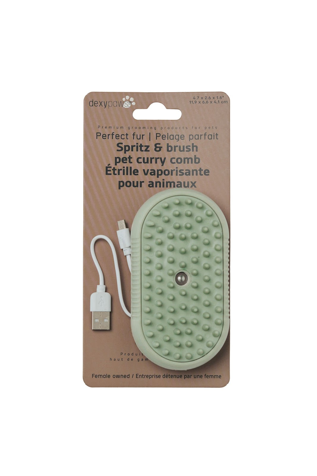 Étrille vaporisante électrique