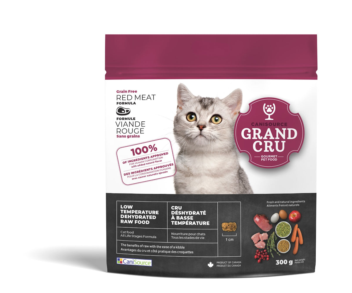 Nourriture déshydratée à la viande rouge pour chat - Grand Cru