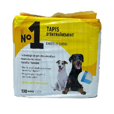 Tapis d'entraînement régulier 22 x 22 po pour chien - Le No. 1