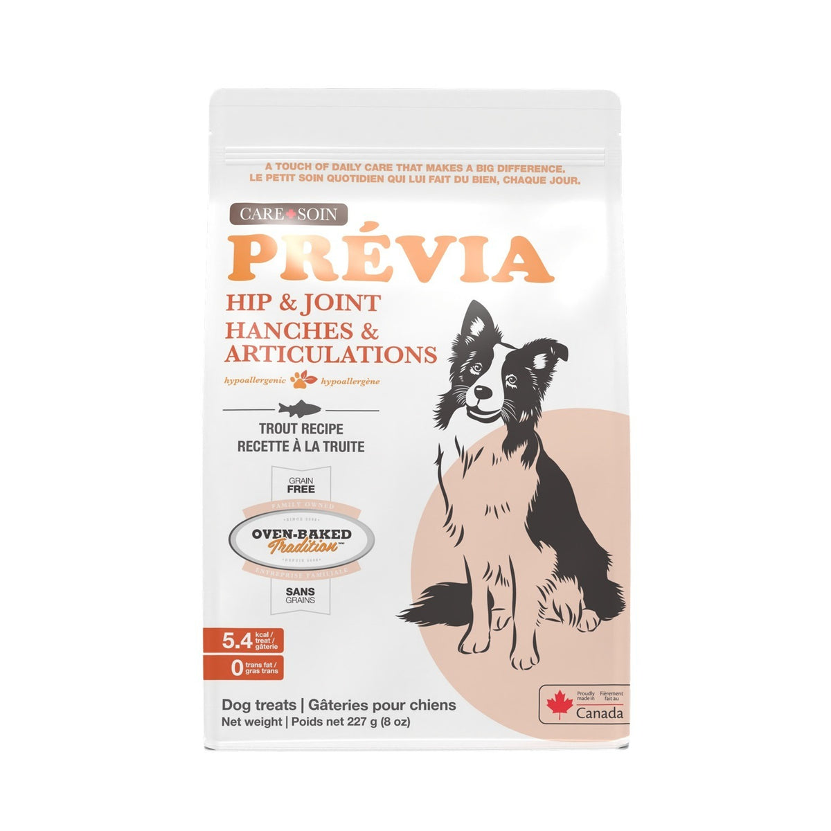 Gâteries Prévia sans grains pour chien