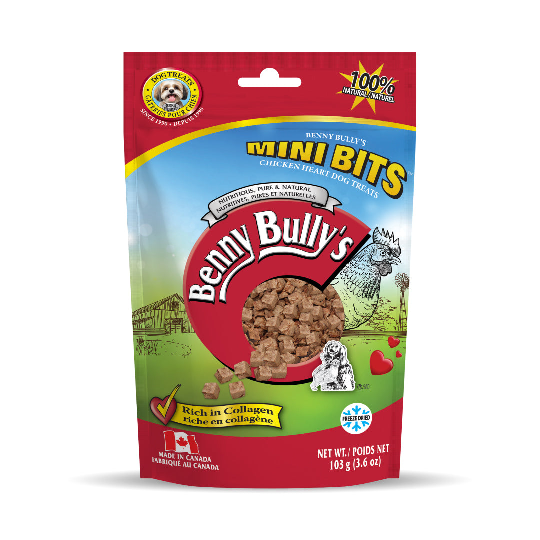Gâteries en mini bouchées pour chien