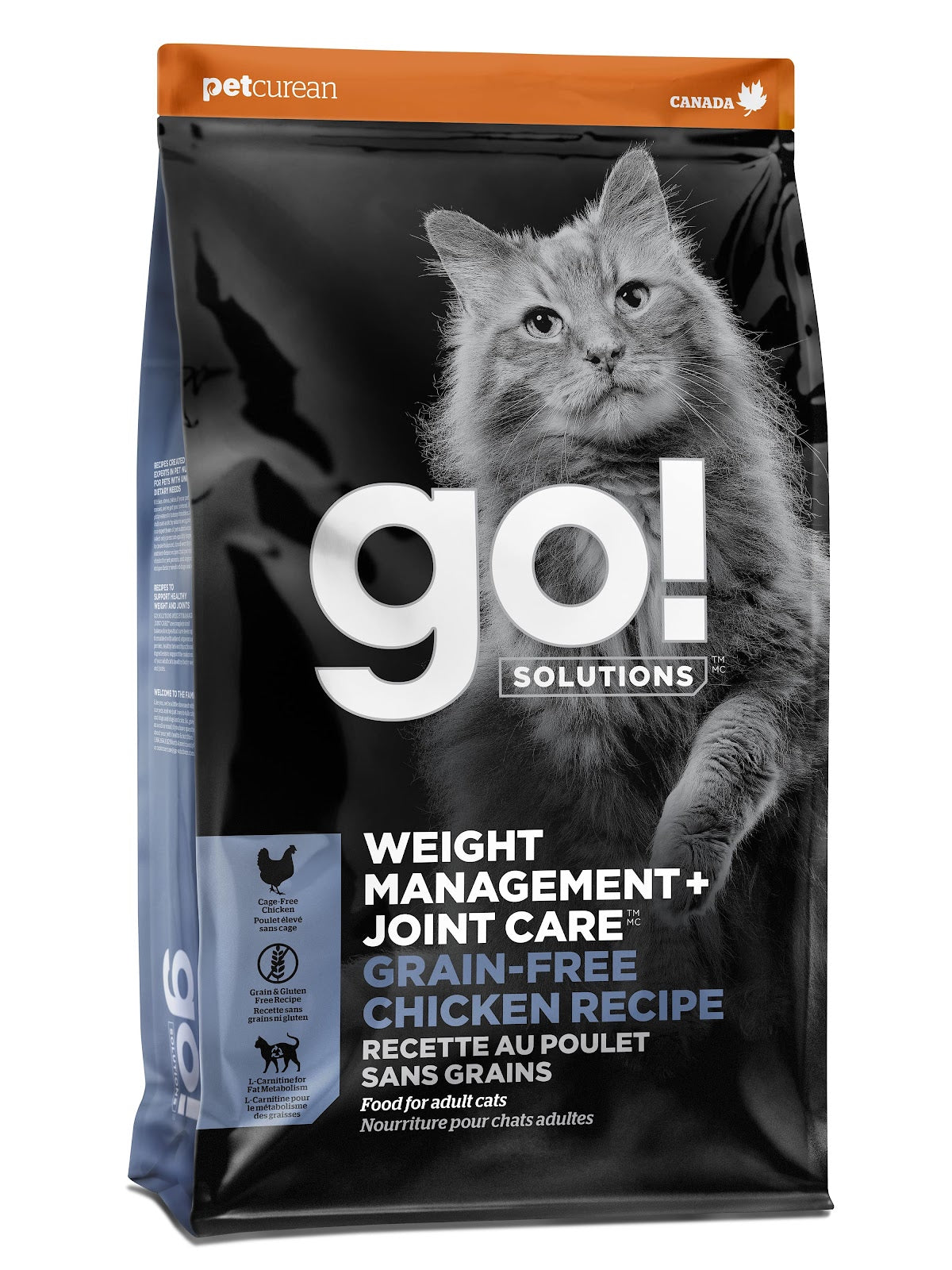 Nourriture sèche Go! Solutions Contrôle du poids + articulations pour chat