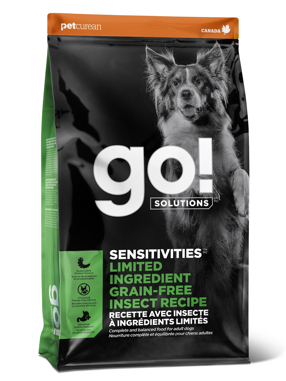 Nourriture sèche Go! Solutions Sensitivities LID sans grains pour chien