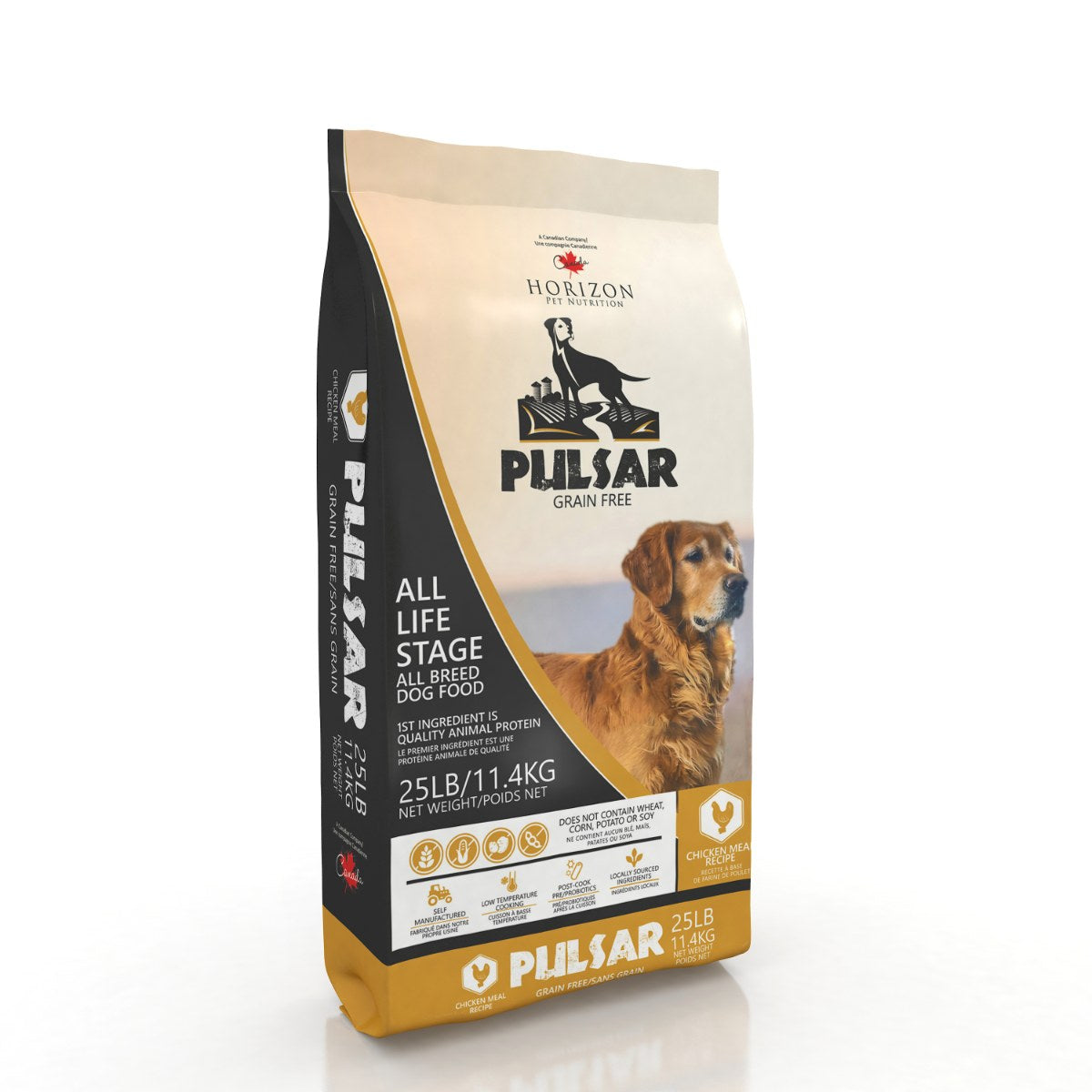 Sans grains - nourriture sèche pour chien Pulsar