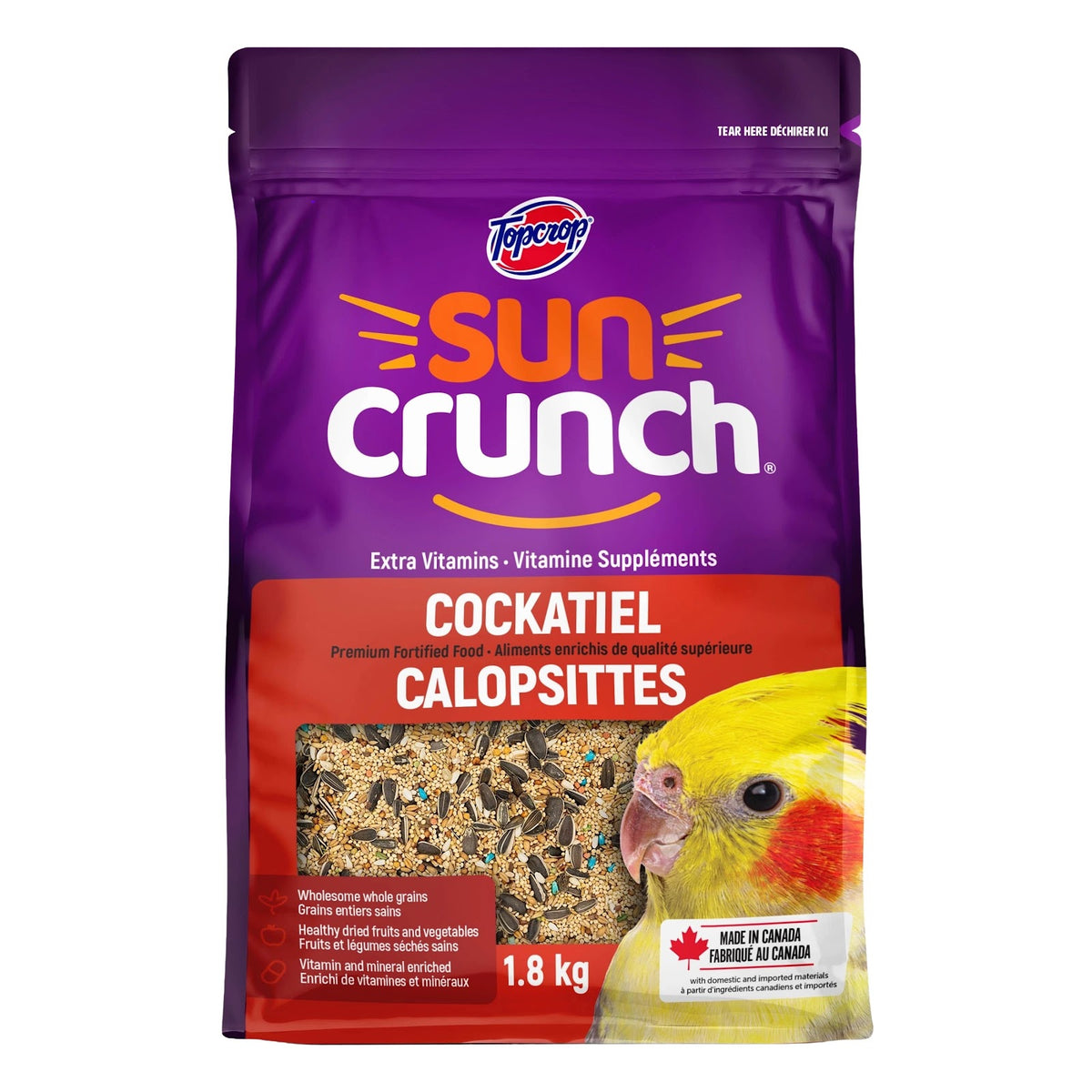 Nourriture Suncrunch pour oiseaux