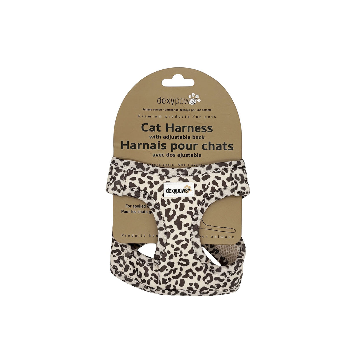 Harnais en néoprène pour chat