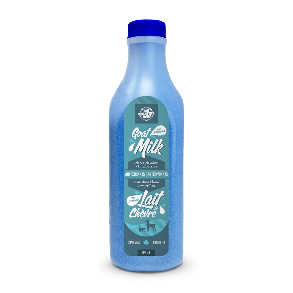 Lait de chèvre cru fermenté - supplément pour chien et chat