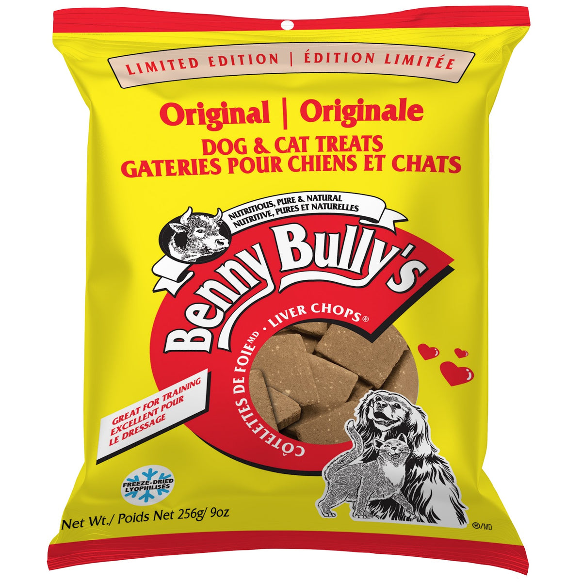 Gâteries de foie de bœuf original édition limitée