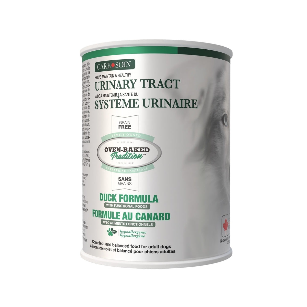 Pâté système urinaire au canard Oven-Baked Tradition - nourriture humide pour chien