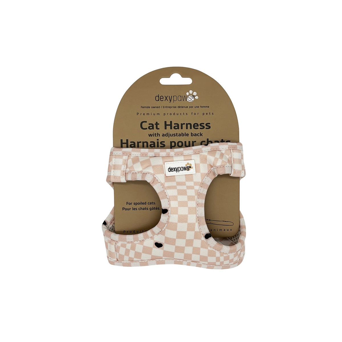 Harnais en néoprène pour chat