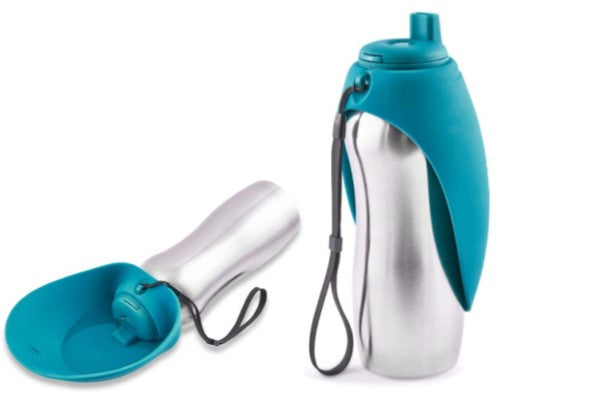 Abreuvoir de voyage en acier inoxydable