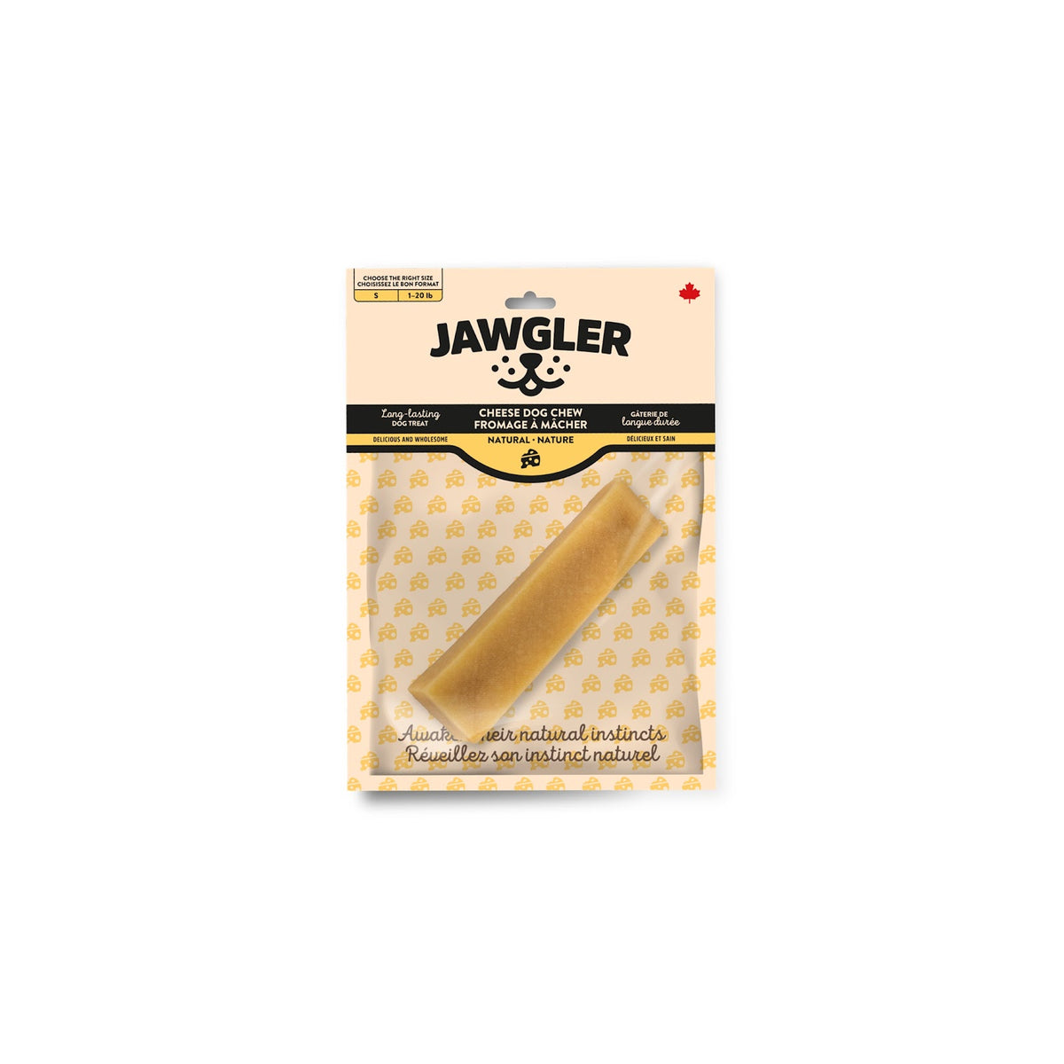 Gâterie de fromage à mâcher, nature