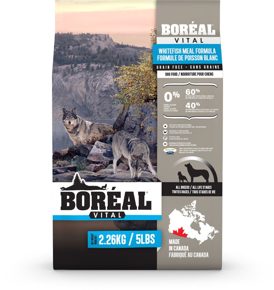 Vital poisson blanc sans grains - nourriture sèche pour chien