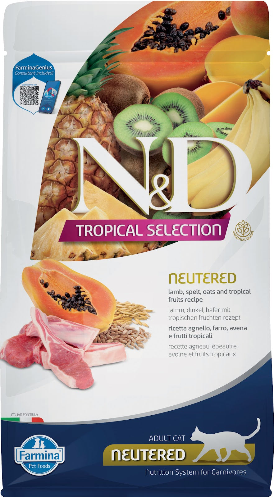 Tropical Selection adulte stérilisé Farmina - nourriture sèche pour chat