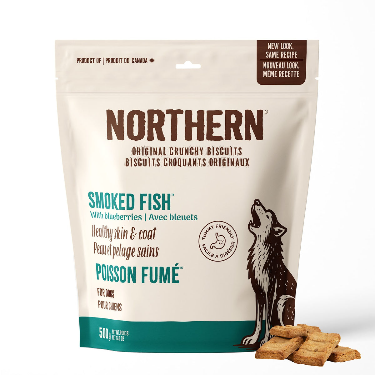 Biscuits croquants originaux pour chien
