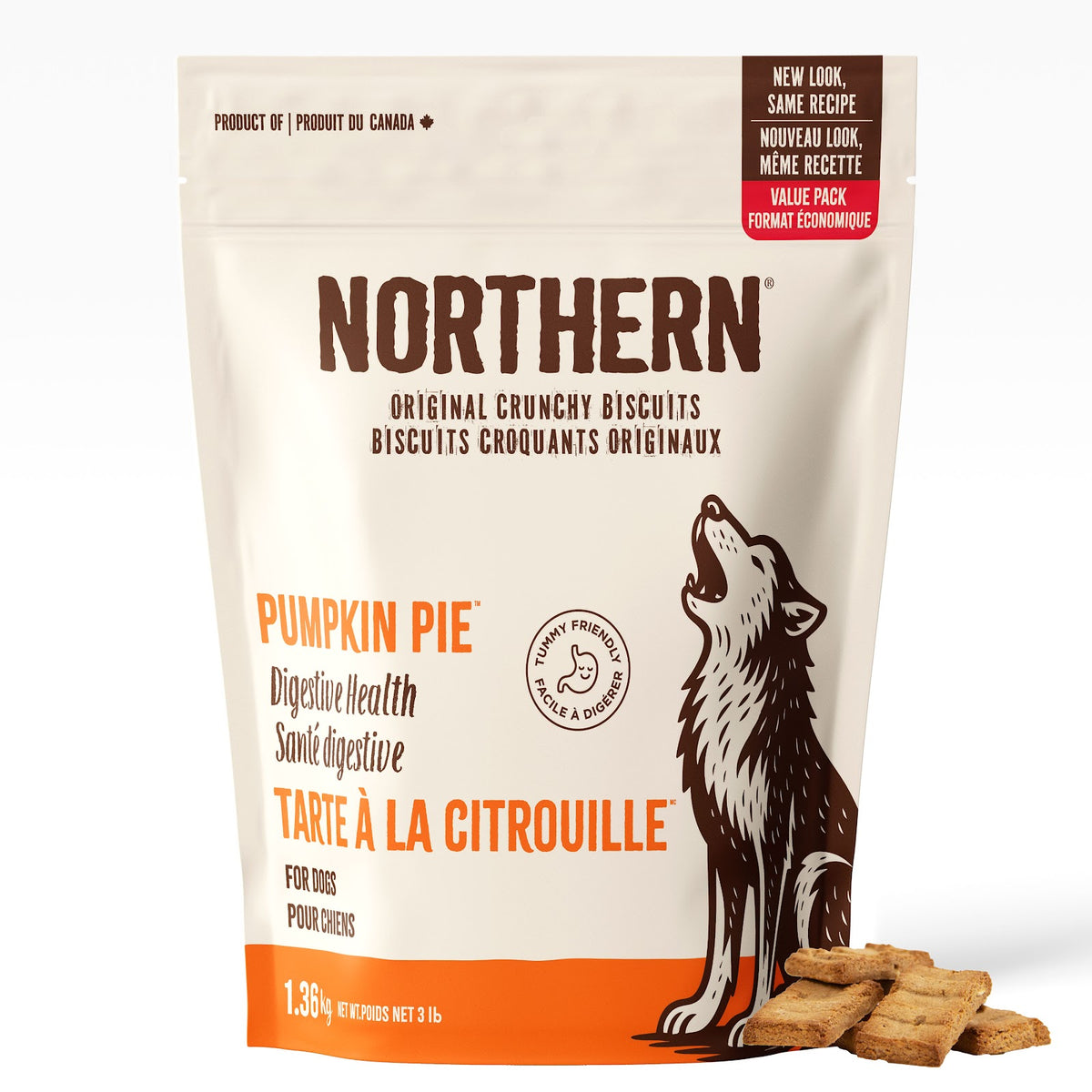 Biscuits croquants originaux pour chien