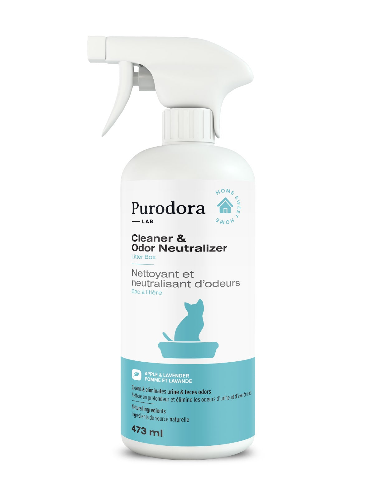 Neutralisant anti-odeurs bac à litière - Purodora Lab
