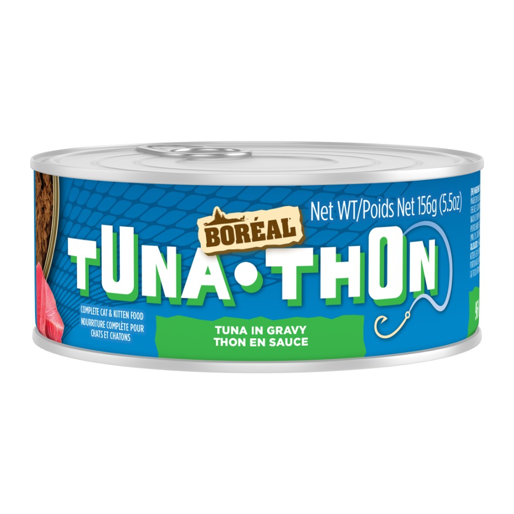 Thon rouge en sauce sans grains - nourriture humide pour chat Boréal