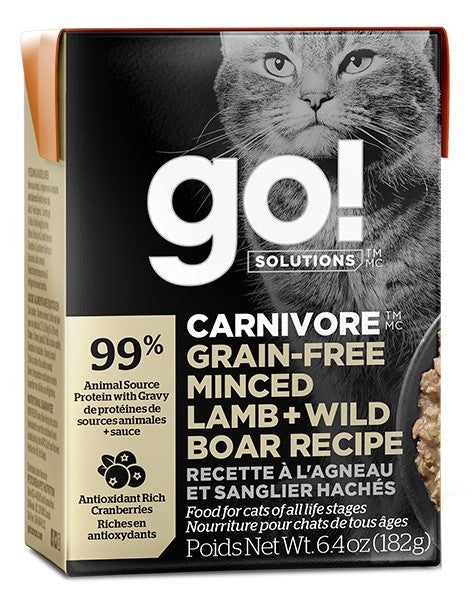 Carnivore sans grains en Tetra Pak Go! Solutions - nourriture humide pour chat