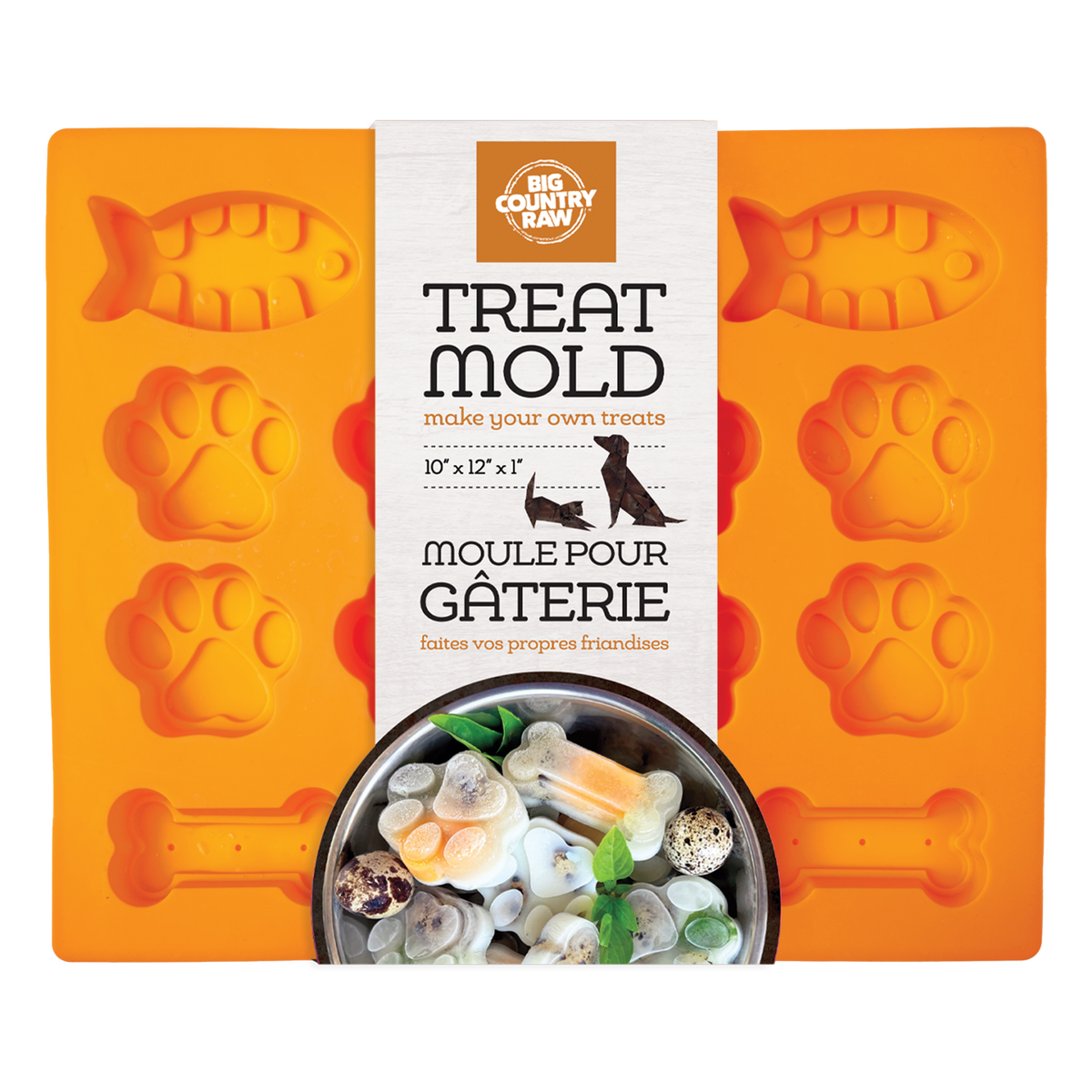 Moule à gâteries en silicone