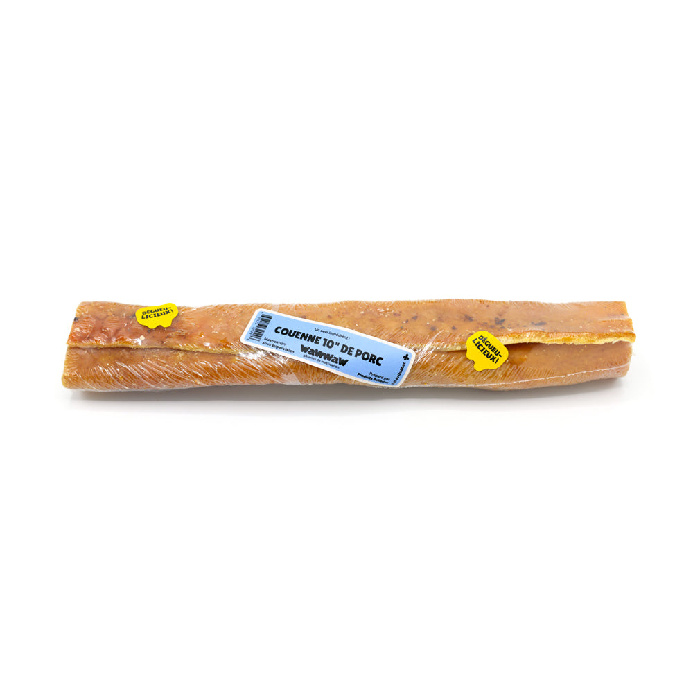 Couenne de porc WawWaw - gâterie à mâcher pour chien