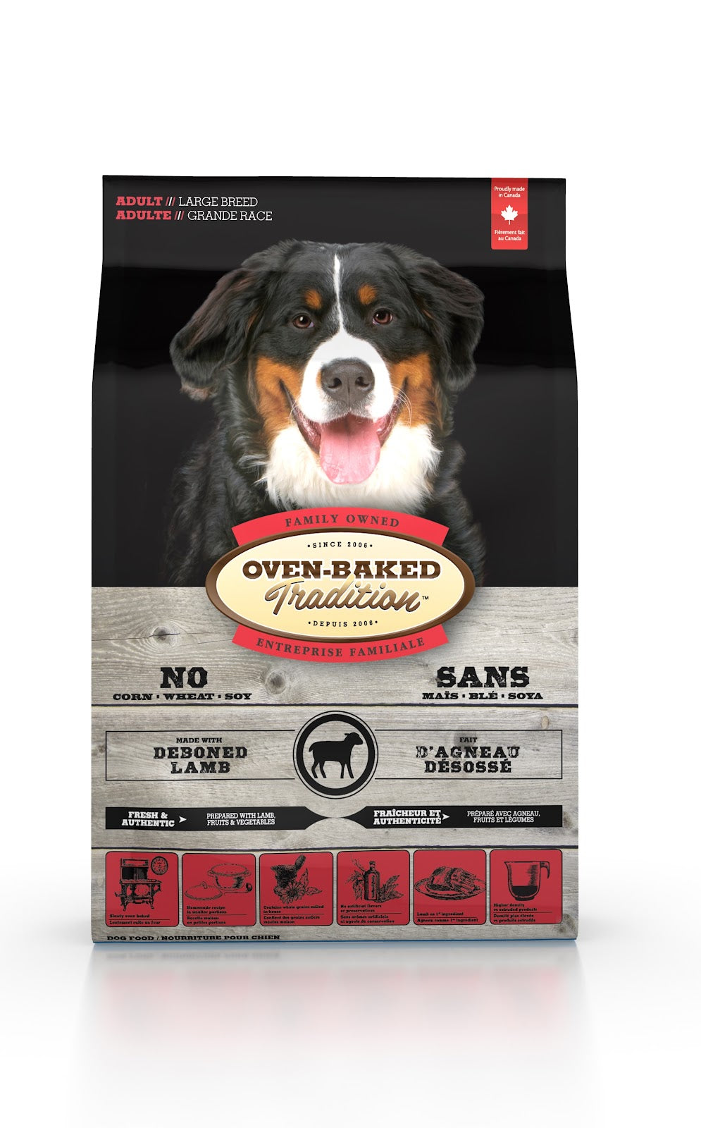 Grande race Oven-Baked Tradition - nourriture sèche pour chien
