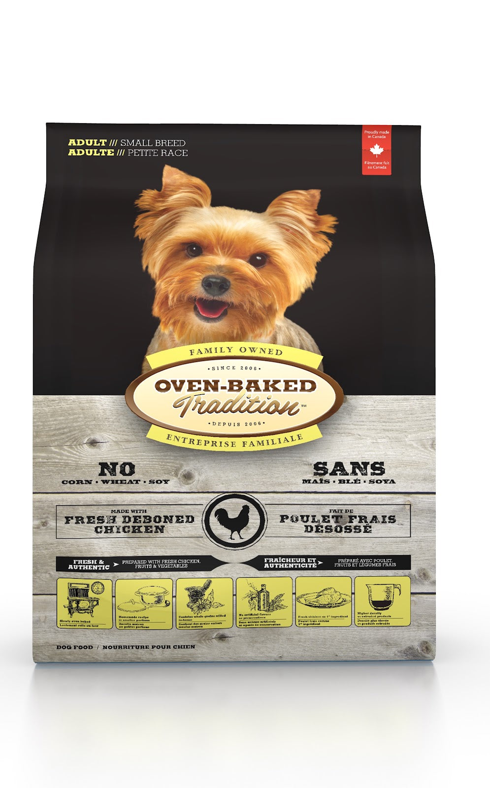Nourriture sèche pour chien de petite race