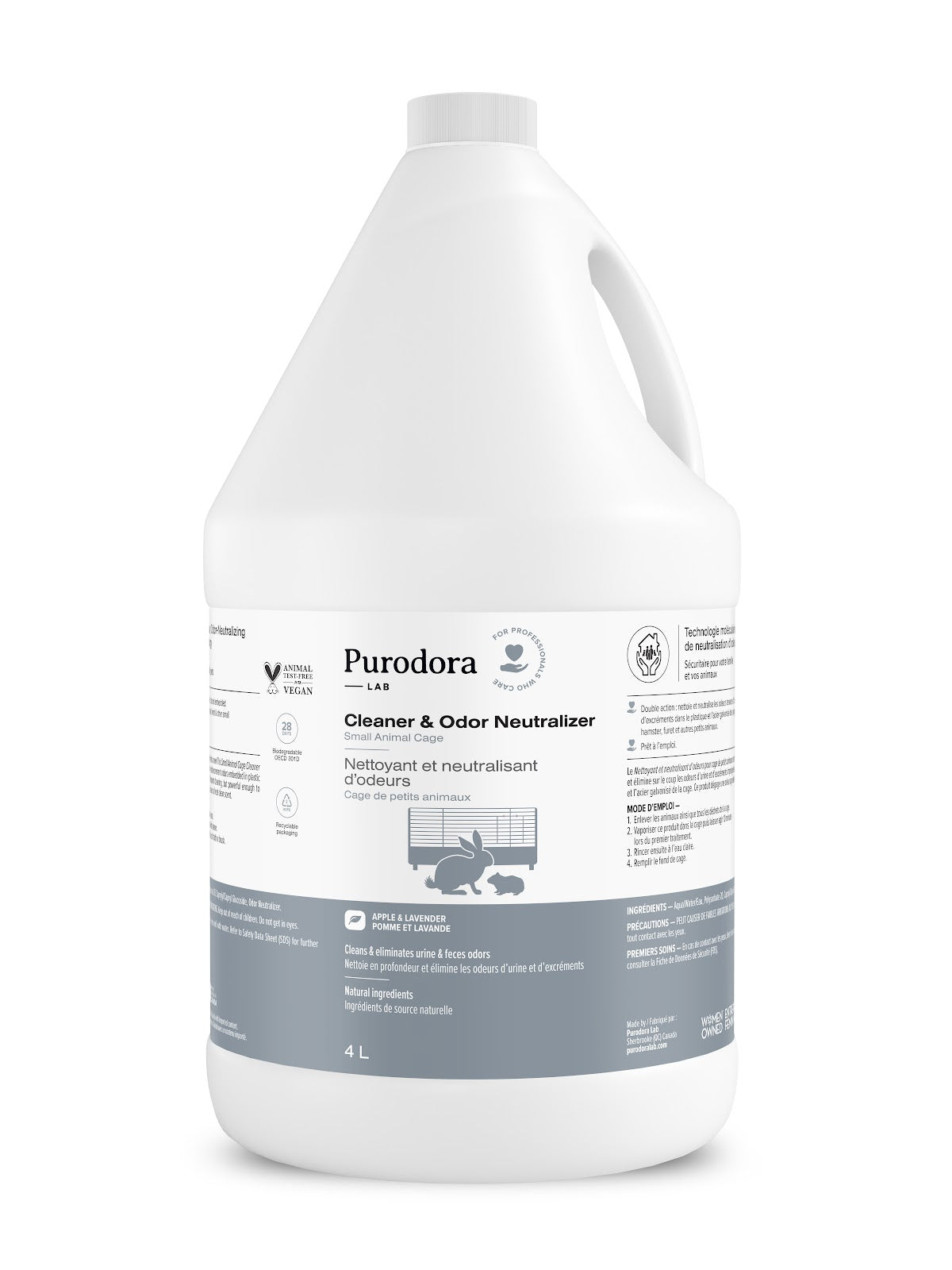 Anti-odeurs Purodora Lab - neutralisant pour animaux
