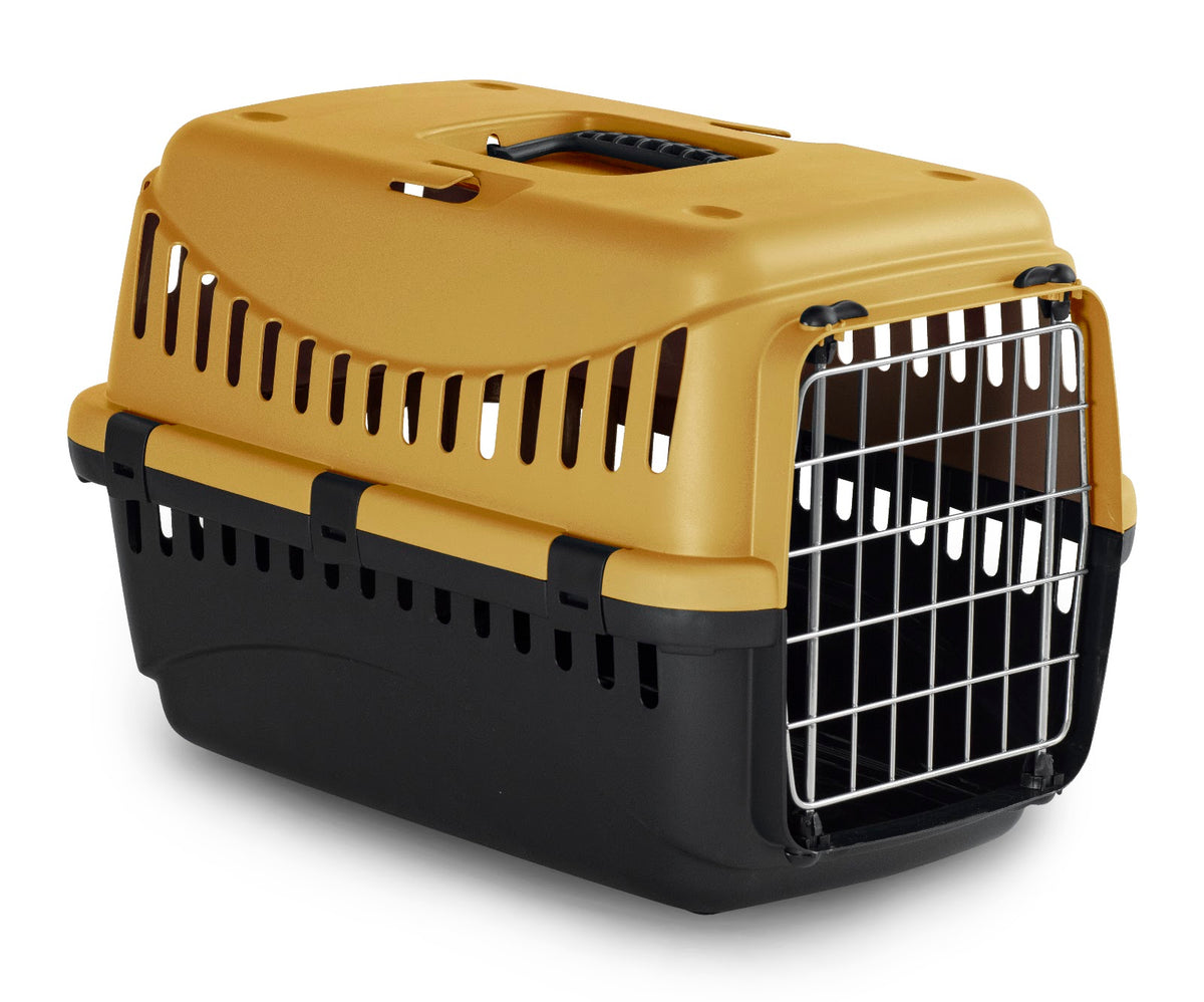 Transporteur Gipsy éco avec porte de métal pour chien - Bergamo