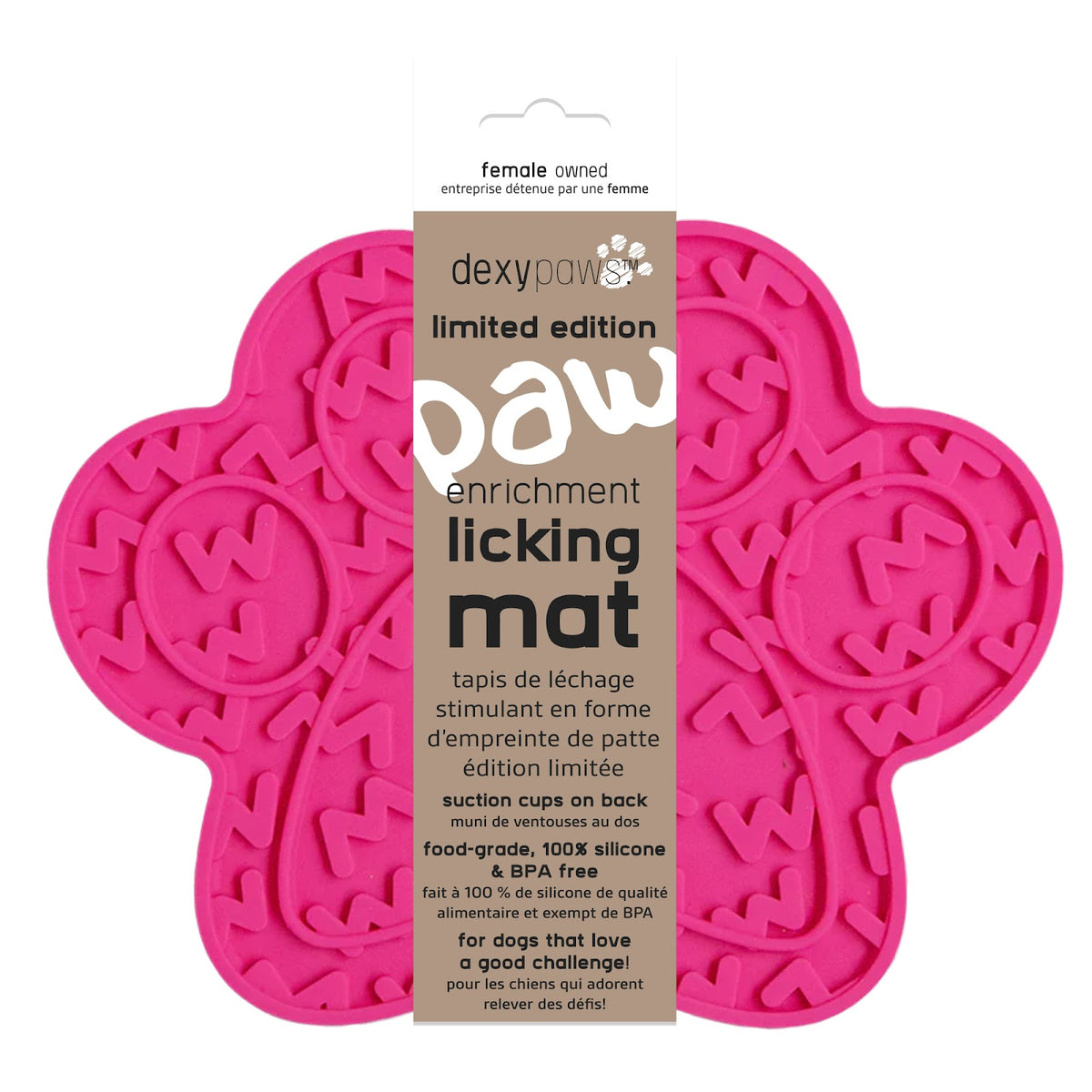 Tapis de léchage stimulant