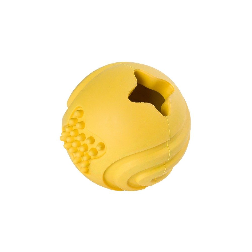 Balle distributrice de friandises en caoutchouc - jouet pour chien