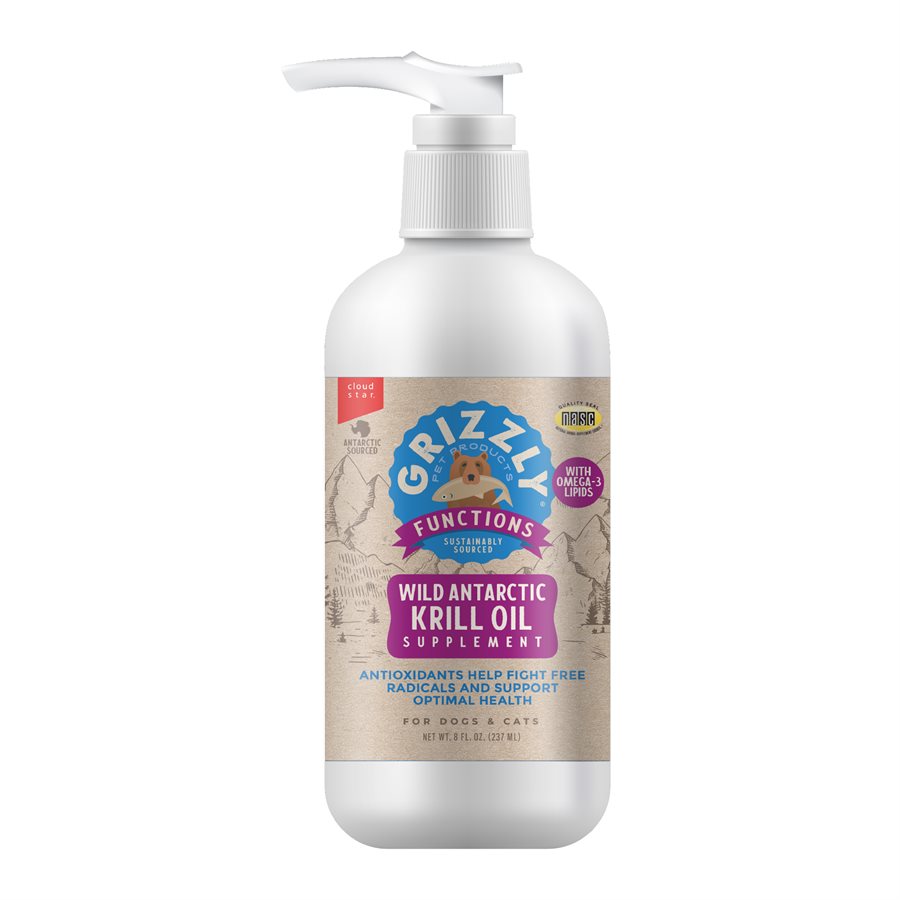 Huile de krill 240 ml - supplément pour chien