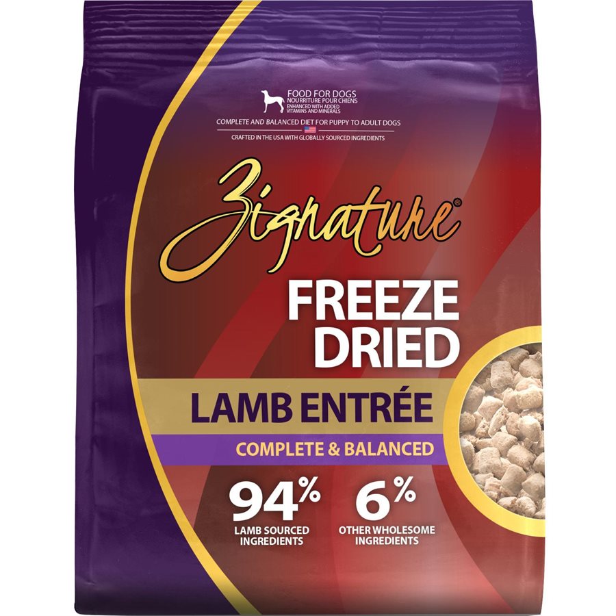 Entrée lyophilisée - nourriture lyophilisée pour chien