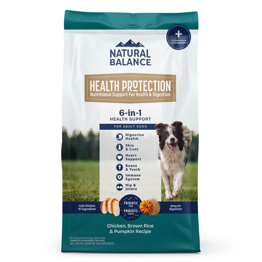 Health Protection riz brun et citrouille - nourriture sèche pour chien
