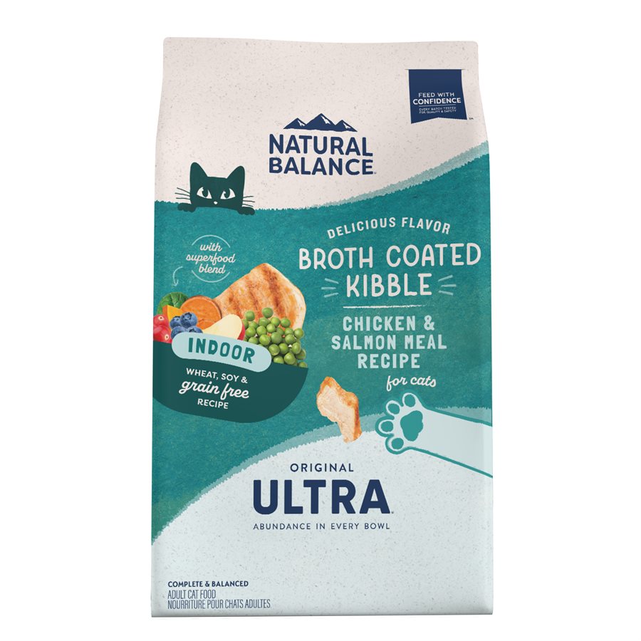 Nourriture Original Ultra sans céréales au poulet et saumon pour chat d'intérieur - Natural Balance