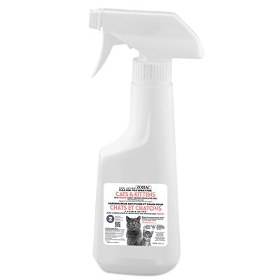Vaporisateur anti-puces et tiques pour chats et chatons 236 ml - anti-puces pour chat
