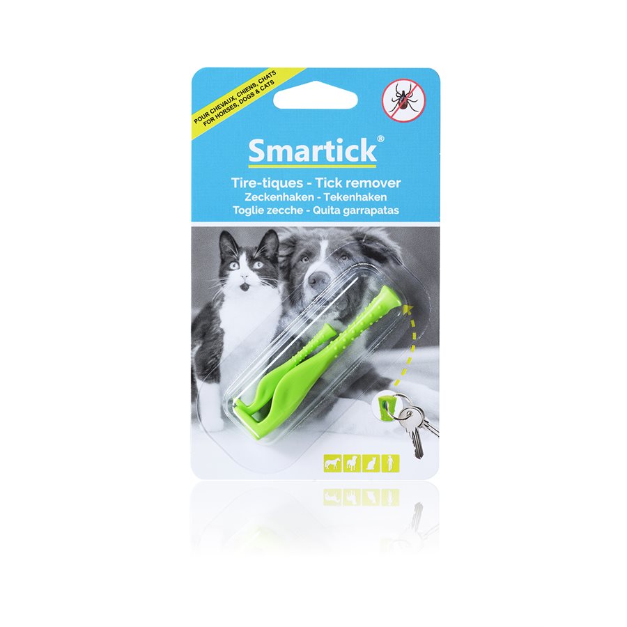 Tire-tique SmarTick paquet de 2 - anti-tiques pour chien et chat