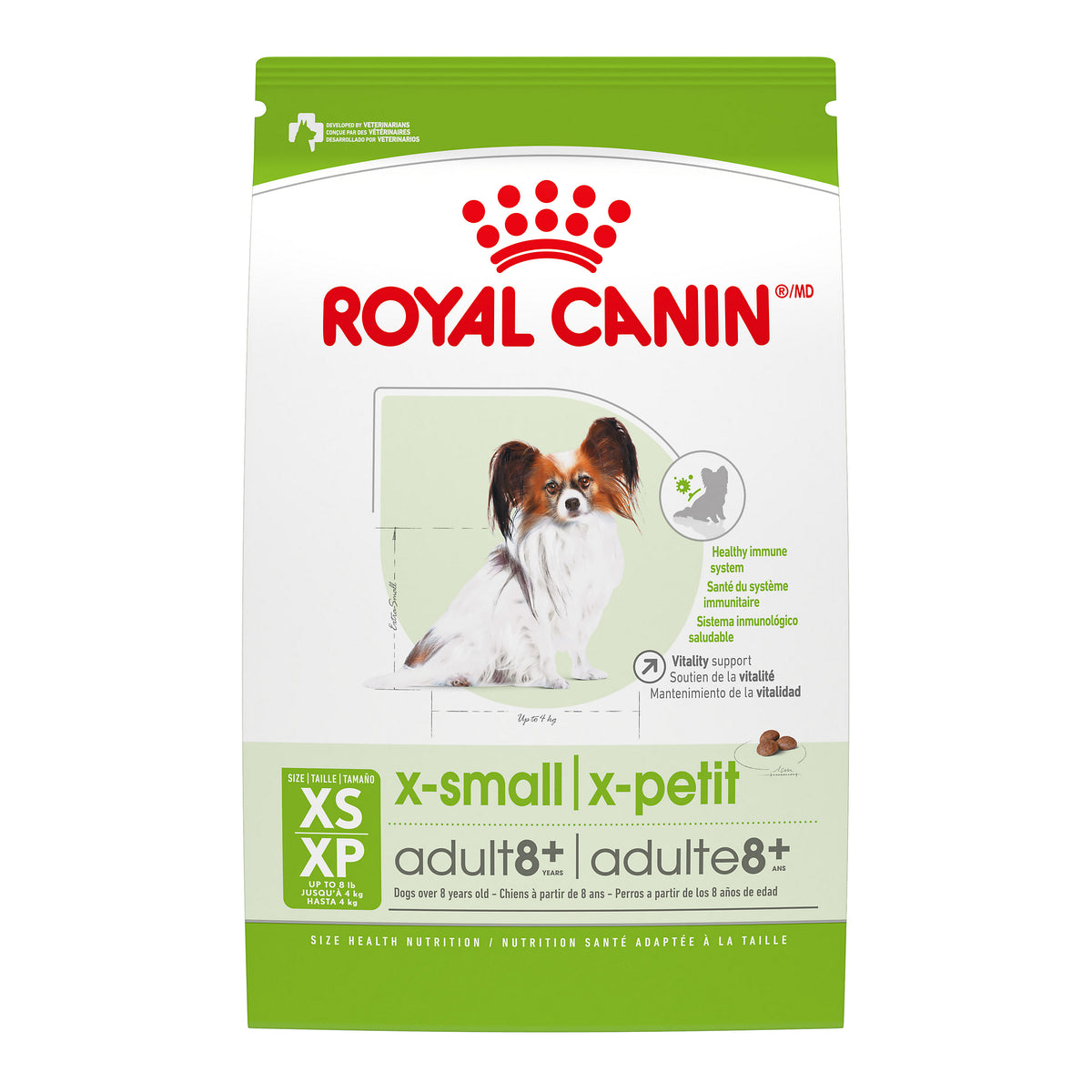 X-Petit mature +8 - nourriture sèche pour chien 1,1 kg