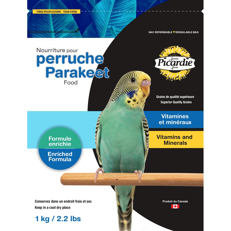 Nourriture vitaminée pour perruche Picardie