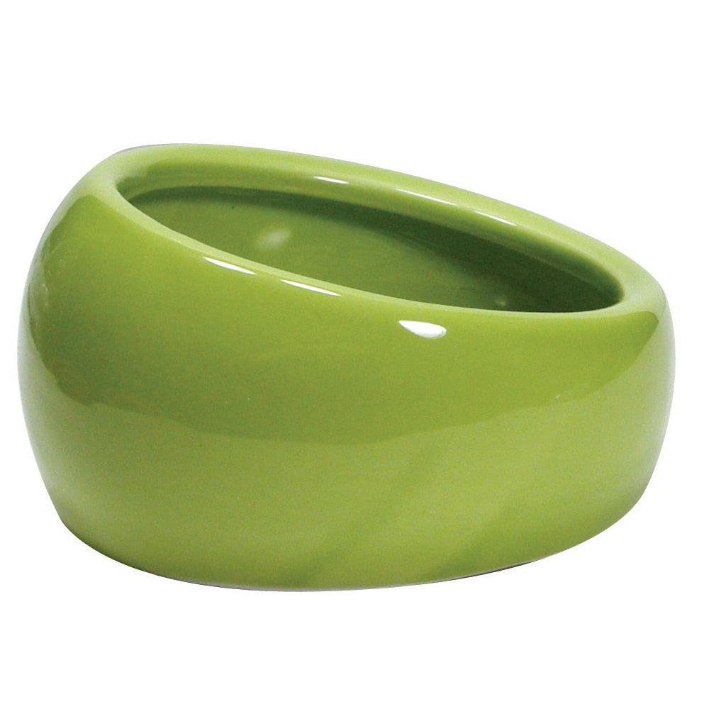 Bol ergonomique en céramique pour petits animaux