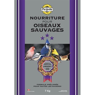 Mélange pour oiseaux sauvages Argent Picardie