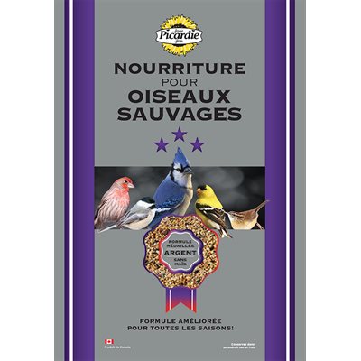 Mélange pour oiseaux sauvages Argent Picardie