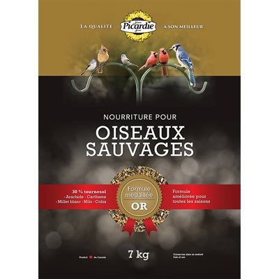Mélange pour oiseaux sauvages Or 7 kg