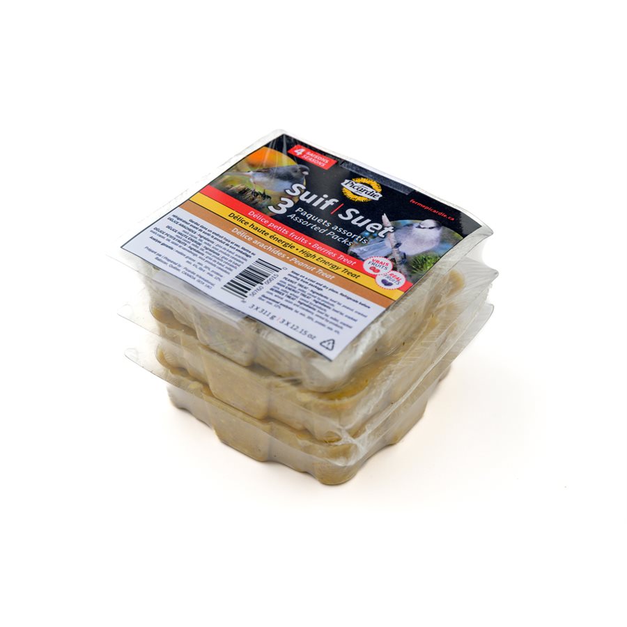 Pains de suif assortis 311 g (paquet de 3)