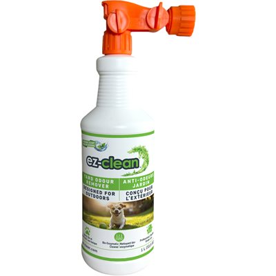 Anti-odeurs pour jardin avec embout pour boyau - nettoyant pour animaux
