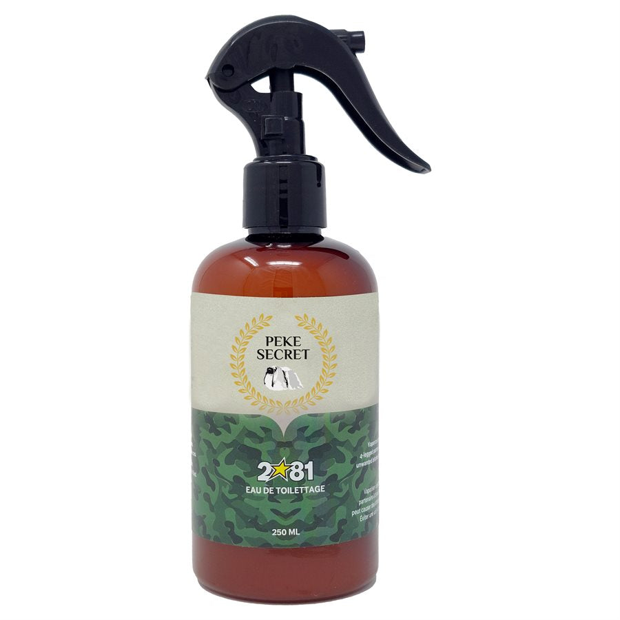 2*81 Secret - eau de toilettage pour chien
