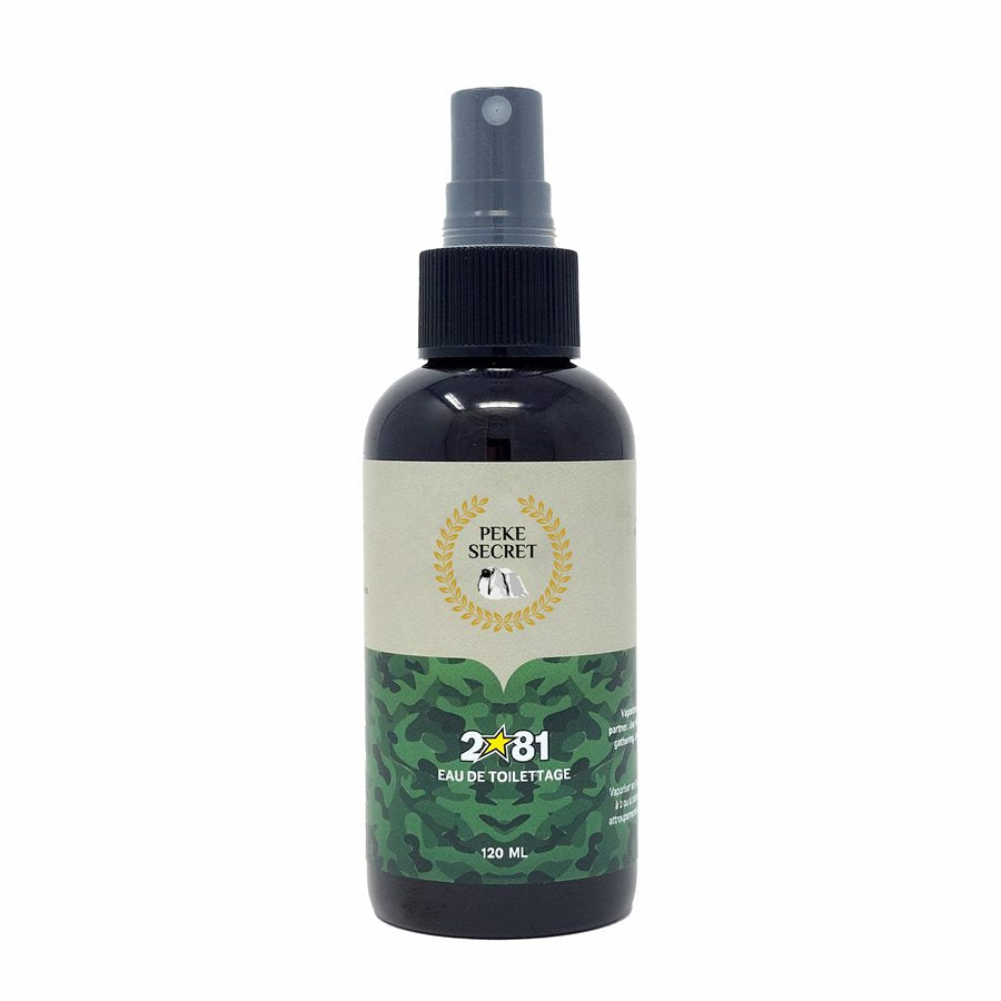 2*81 Secret - eau de toilettage pour chien