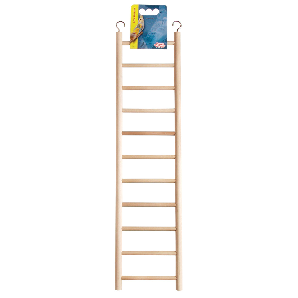Échelle en bois pour oiseaux